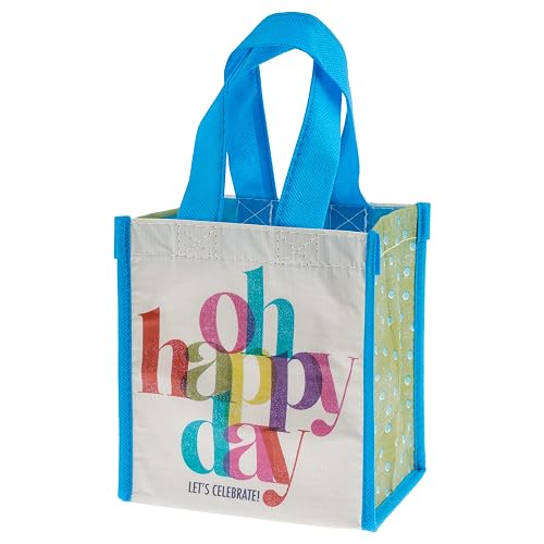 Karma Small Reusable Gift Bags, Tote Bag and Gift Bag with Handles, Perfect for Birthday Gifts and Party Bags RPET 1 Dog