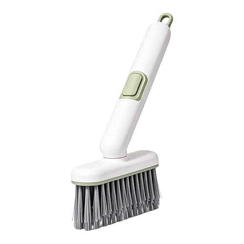 Crevice Cleaning Brush - Swivel Gaps Scrubber for Kitchen & Bath | Sturdy PP ABS Construction, Comfortable Grip, Detail Washing Accessory for Shower Corners, Tile Lines & Kitchen Groovess