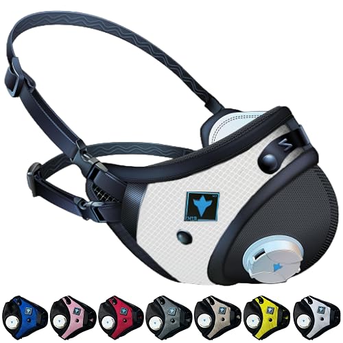 RZ Mask RZM3 - Patented Dust Mask w/ 99.9% Carbon Filtration, Anti Fogging, 360° Seal with 3 Straps, 50% Better Breathability