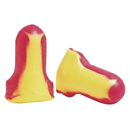 Howard Leight by Honeywell Laser Lite High Visibility Disposable Foam Earplugs, Pink/Yellow , 200-Pairs (LL-1) - 3301105