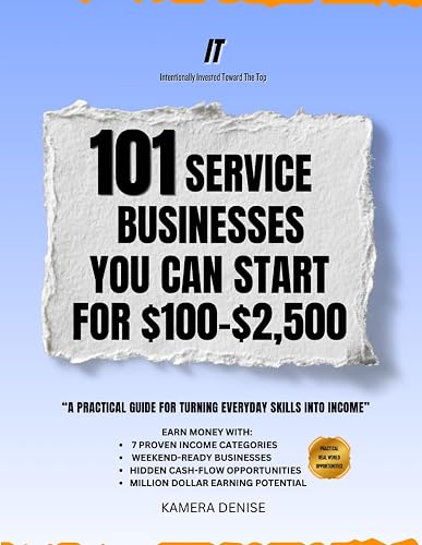 101 Service Businesses: You Can Start with Low Money, Real Skills, and Practical Action (IT)