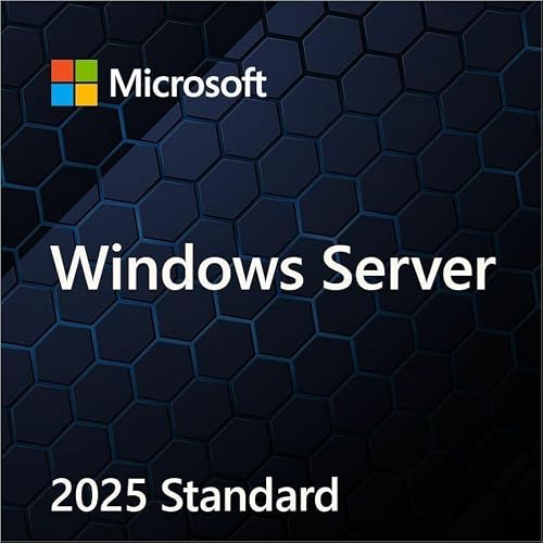 Microsoft Windows Server 2025 Standard Edition 64-bit, Base License, 16 Core - OEM