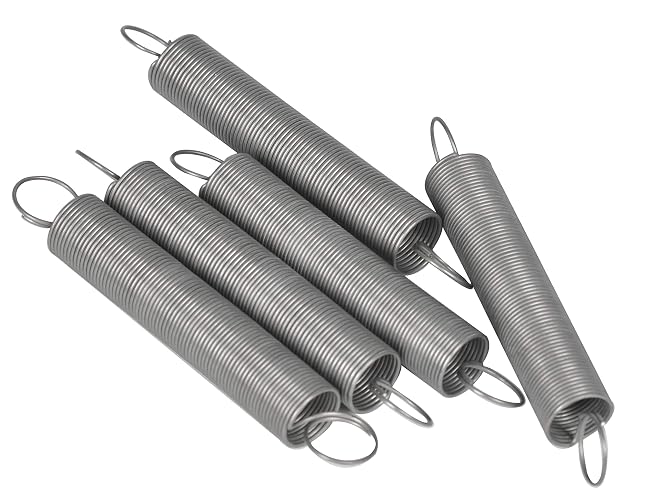 Eisco - PH0323SS Hooke's Law Spring Set, 2" Length, 5 Springs with Varying Constants (10g/cm-200g/cm) for Physics Experiments, Compatible with Eisco Labs Apparatus PH0322