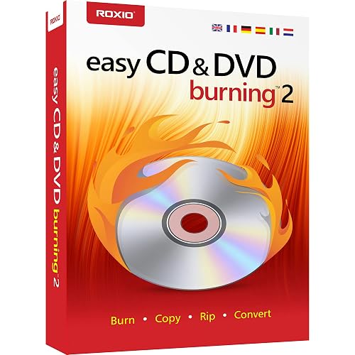 Corel Easy CD & DVD Burning 2 | Disc Burner & Video Capture [PC Disc]