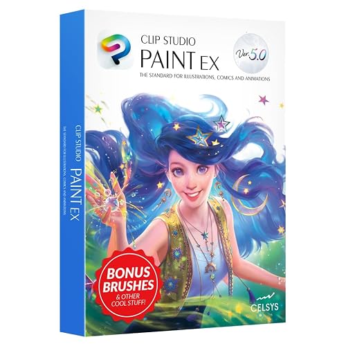 CLIP STUDIO PAINT EX - Version 5 | Perpetual License | for Windows and macOS