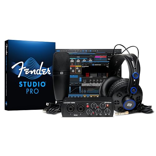 PreSonus AudioBox USB 96 25th Anniversary Studio Recording Package