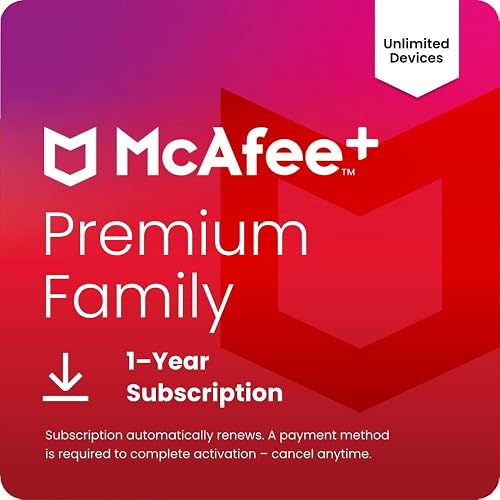 McAfee+ Premium Family 2026 Antivirus Software, 10+ Devices | Auto-Renews