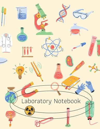 Lab Notebook Kids: Colorful fun lab and science Laboratory Notebook For Kids Book journal For School For Students
