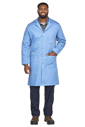 Bulwark Flame Resistant 7oz Cotton Lapel Collar Lab Coat