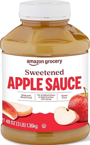 Amazon Grocery, Sweetened Apple Sauce, 48 Oz