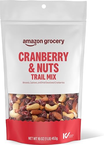 Amazon Grocery, Cranberry & Nuts, Trail Mix, 16 Oz (Previously Happy Belly, Packaging May Vary)