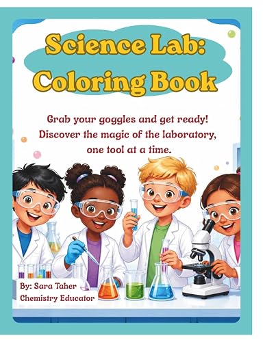 Science Lab: Coloring Book
