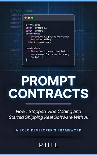 Prompt Contracts: How I Stopped Vibe Coding and Started Shipping Real Software With AI (Build With AI Book 2)
