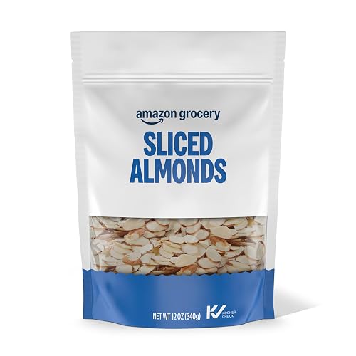 Amazon Grocery, Sliced Almonds, 12 Oz (Previously Happy Belly, Packaging May Vary)
