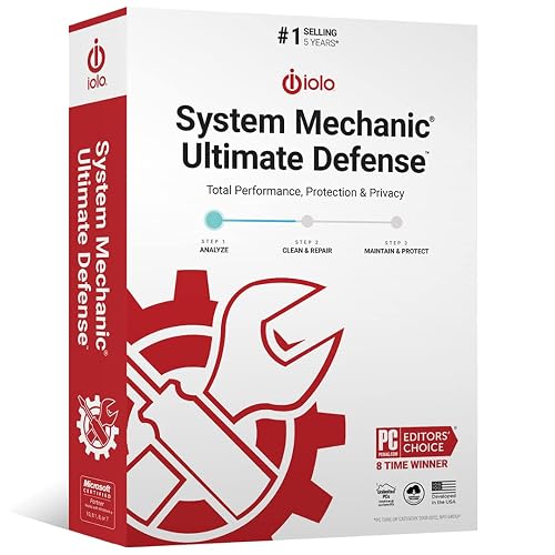 iolo - System Mechanic Ultimate Defense Antivirus Software and Malware, Protection & Privacy