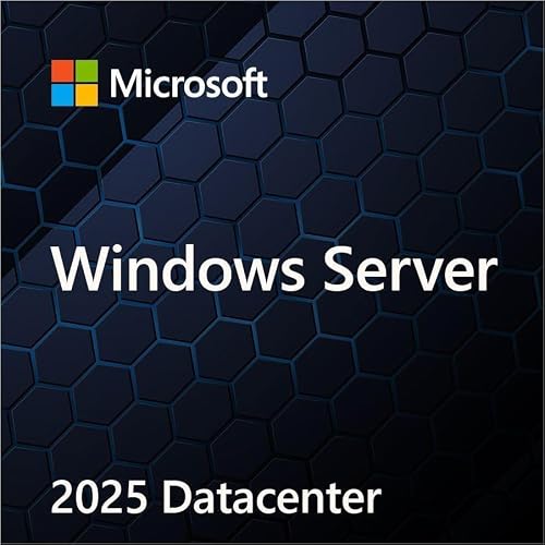 Microsoft Windows Server 2025 Standard Edition 64-bit, Base License, 24 Core - OEM