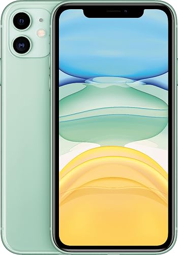 Apple iPhone 11, 128GB, Green - Unlocked (Renewed)