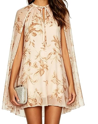 Women See Through Long Sleeve Lace Mini Dress Ruffle Layered Sheer Lace Short Dresses Sexy Going Out Cover Up Dresses