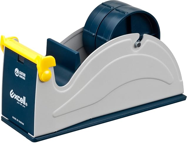 GGR Supplies ET-12270 Blue/Grey Premium Steel Desk Top Dispenser: 2 in. Wide (3 in. core). Manufactured by EXCELL