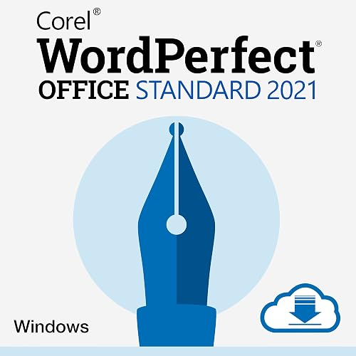 Corel WordPerfect Office Standard 2021 | Office Suite of Word Processor, Spreadsheets & Presentation Software [PC Download]