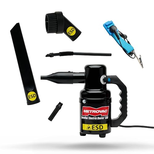 METROVAC Electric Duster with Variable Speed Control - ED-500V, Powerful Computer Blower/Cleaner