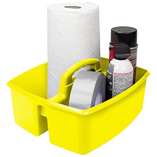 Storex Industries Caddy, Yellow
