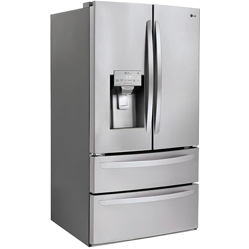 LG LMXS28626S 28 Cu. Ft. Stainless Steel 4-Door French Door Refrigerator