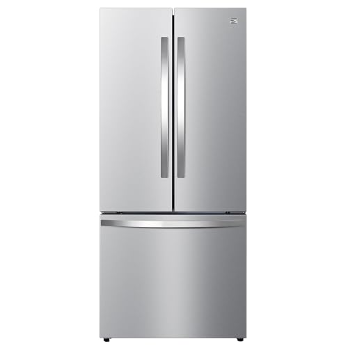 Kenmore 17.5 cu. ft 30" Wide French Door Refrigerator - FPR Stainless Steel