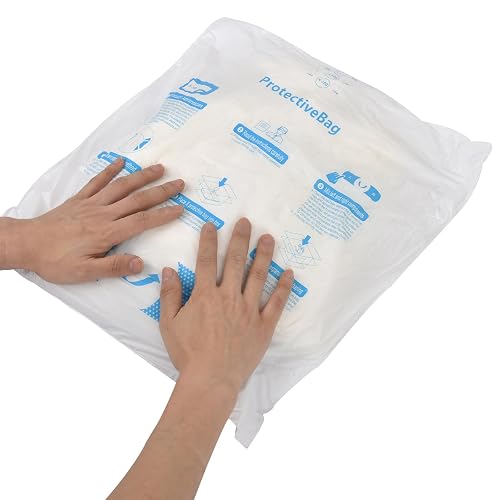 8 Pcs 14”x16” Expanding Foam Packaging for PC & Irregular-Shaped Items - Shockproof Expandable Packing Foam, Protective Computer Shipping Material for Electronics & Fragile Devices