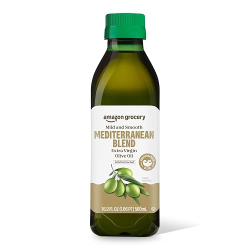 Amazon Grocery, Mediterranean Extra Virgin Olive Oil, 16.9 Fl Oz