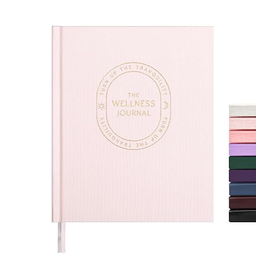 &And Per Se Wellness Journal, Self Care & Daily Journal for Women, Mental Health Planner with Habit Tracker, Diet & Goals, Undated, Gift-Ready (Pale Pink)
