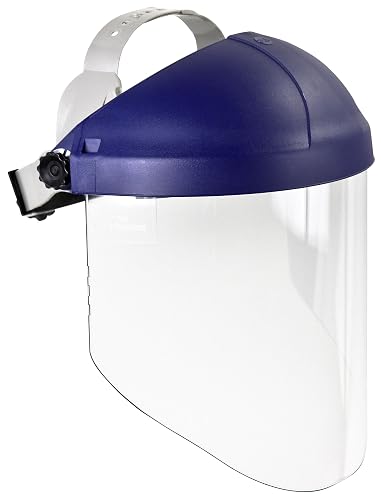 3M H8A Ratchet Headgear and Visor Combination Clear Faceshield, Complete Headgear and Face Shield Safety System