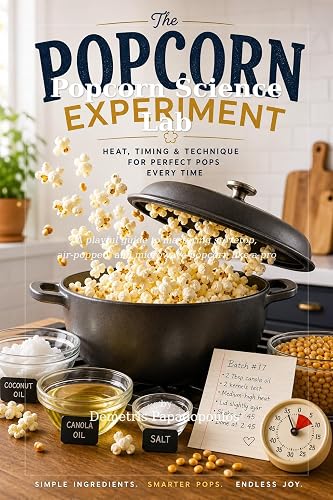 Popcorn Science Lab: A playful guide to mastering stovetop, air-popped, and microwave popcorn like a pro (Popcorn Recipes)