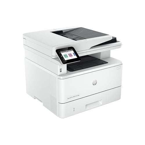 HP Laserjet Pro MFP 4101fdw Wireless Black & White All-in-One Laser Printer, Scanner, Copier, Fax, Best-for-Office (2Z619F)