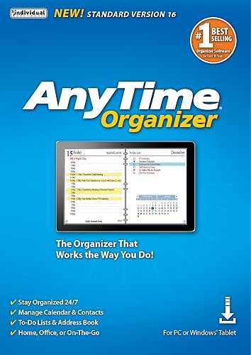 AnyTime Organizer Standard 16 - Free 30-Day Trial [PC Download]
