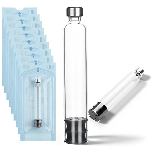 3ml Peptide Pen Cartridge, 50 Pack 3cc Pen Injector for V1-V2 Pens,Individually Packaged, Steam Sterilized