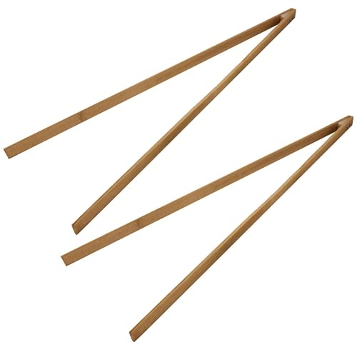 GRIRIW 2pcs Trash Picker Grabber Clips Extended Length Garbage Clamp Tool for Outdoor Litter Collection, Portable Waste Gripper for Sanitation and Janitorial Use