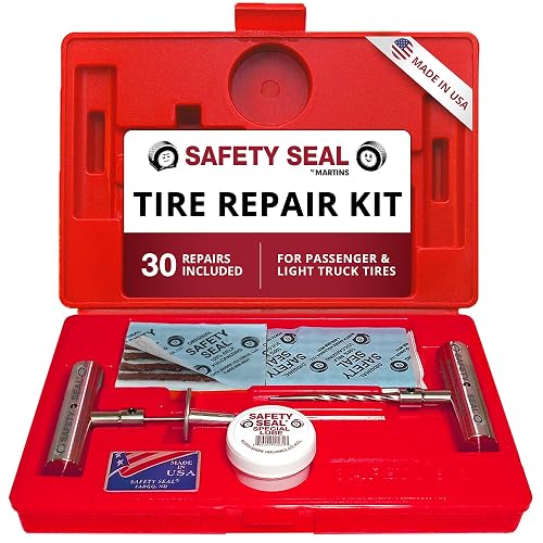 Safety Seal Tire Repair Kit Auto/LT Deluxe Kit, 30 Standard Repairs (4")