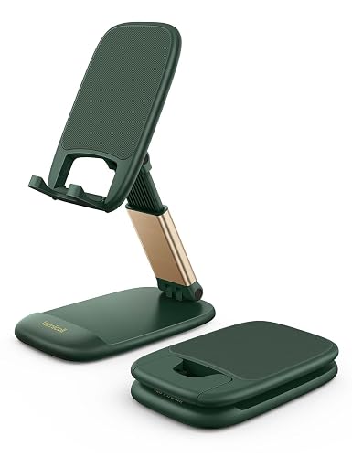 Lamicall Green Cell Phone Holder, Desk Accessories, Cellphone Stand | Office Desktop Accessories, Office Must Have, Gifts for Desk Decor, Telephone Stand