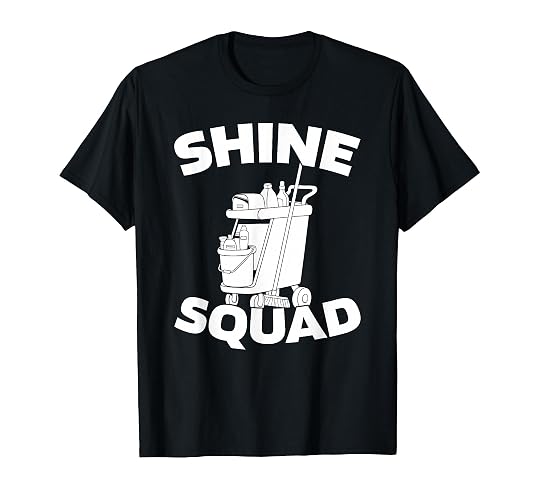 Cleaner Squad - Housekeeping Sanitation Janitorial Cleaner T-Shirt