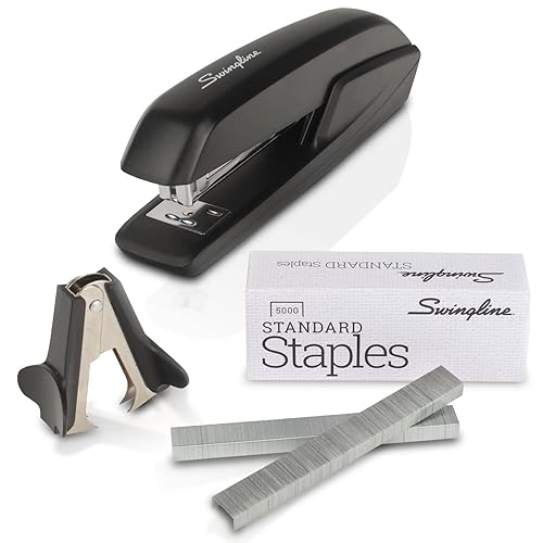 Swingline Stapler Value Pack, 20 Sheet Capacity, Jam Free, includes Standard Stapler, 5000 Staples and Staple Remover, Black (54551)