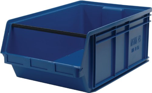 QUANTUM STORAGE SYSTEMS QMS743BL MAGNUM Heavy Duty Part Organizer Blue Bins 29" L x 19" W x 12" H