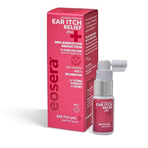 Ear Itch MD +Plus Anti-Itch Spray - 12 mL - 1% Hydrocortisone