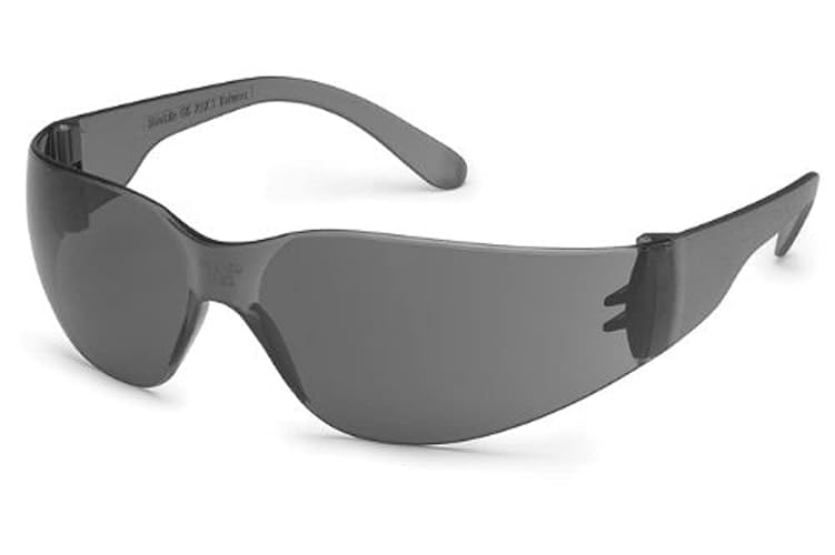 Gateway Safety 4680 UL-Certified StarLite Safety Glasses, Clear Lens, Clear Temple (Pack of 10)
