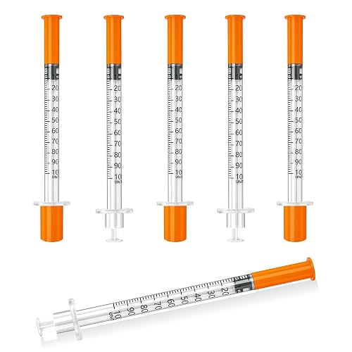 Jylvo 1ml 29G 1/2 Inch Lab Refilling Supplies, Industrial Measurement, Individually Wrapped Pack of 25