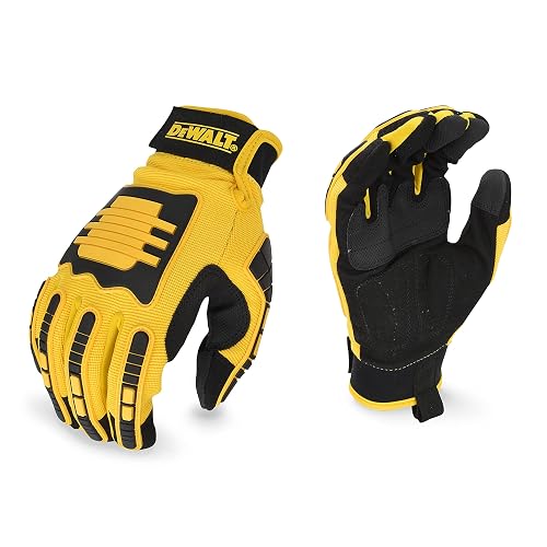 DEWALT DPG781 Performance Mechanic Work Glove with TPR Impact Protection and Anti-Slip Grip