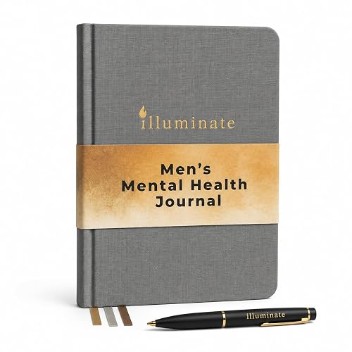 Journal for Men: Mental Health Journal | 90 Day Guided, Mindfulness Self Care Planner, Wellness & Anxiety Relief, Great Gift
