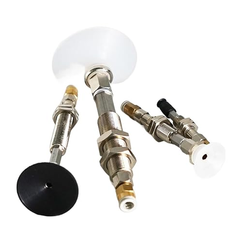 Pneumatic Vacuum Pad Chuck ZPT02UNK & ZPT02USK Series NBR Silica Gel | Strong vacuum seal for delicate & heavy parts. NBR & silica gel. Easy install for automated lines.(ZPT02UNK6-06-A8)