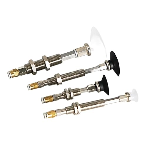 Industrial Vacuum Sucker Pad ZPT20CNK ZPT20CSK Manipulator Suction Nozzle 1pcs | NBR & silicone pads for efficient material handling. Easy replacement with lock ring.(ZPT20CSK10-04-A10)