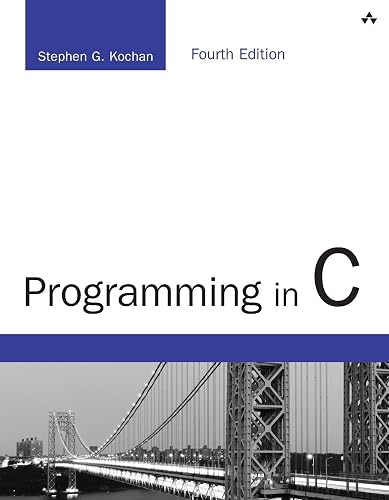 Programming in C (Developer's Library)